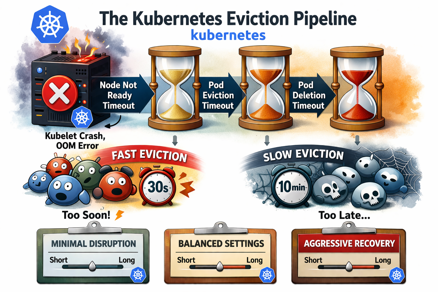 Eviction timeout overview
